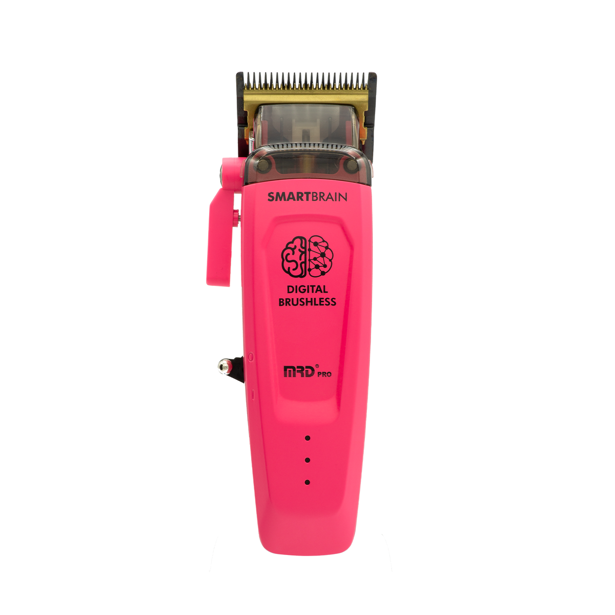 MRDPRO SMART BRAIN HC 90-4-PINK- Premium Brushless Motor Hair Clipper (7200 RPM) with DLC Blade & Zero Gap Adjustable Taper