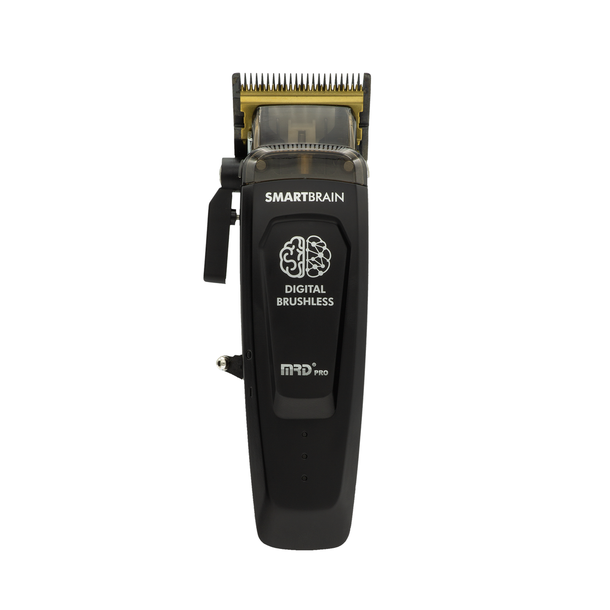 MRDPRO SMART BRAIN HC 90-4-BLACK-Premium Brushless Motor Hair Clipper (7200 RPM) with DLC Blade & Zero Gap Adjustable Taper