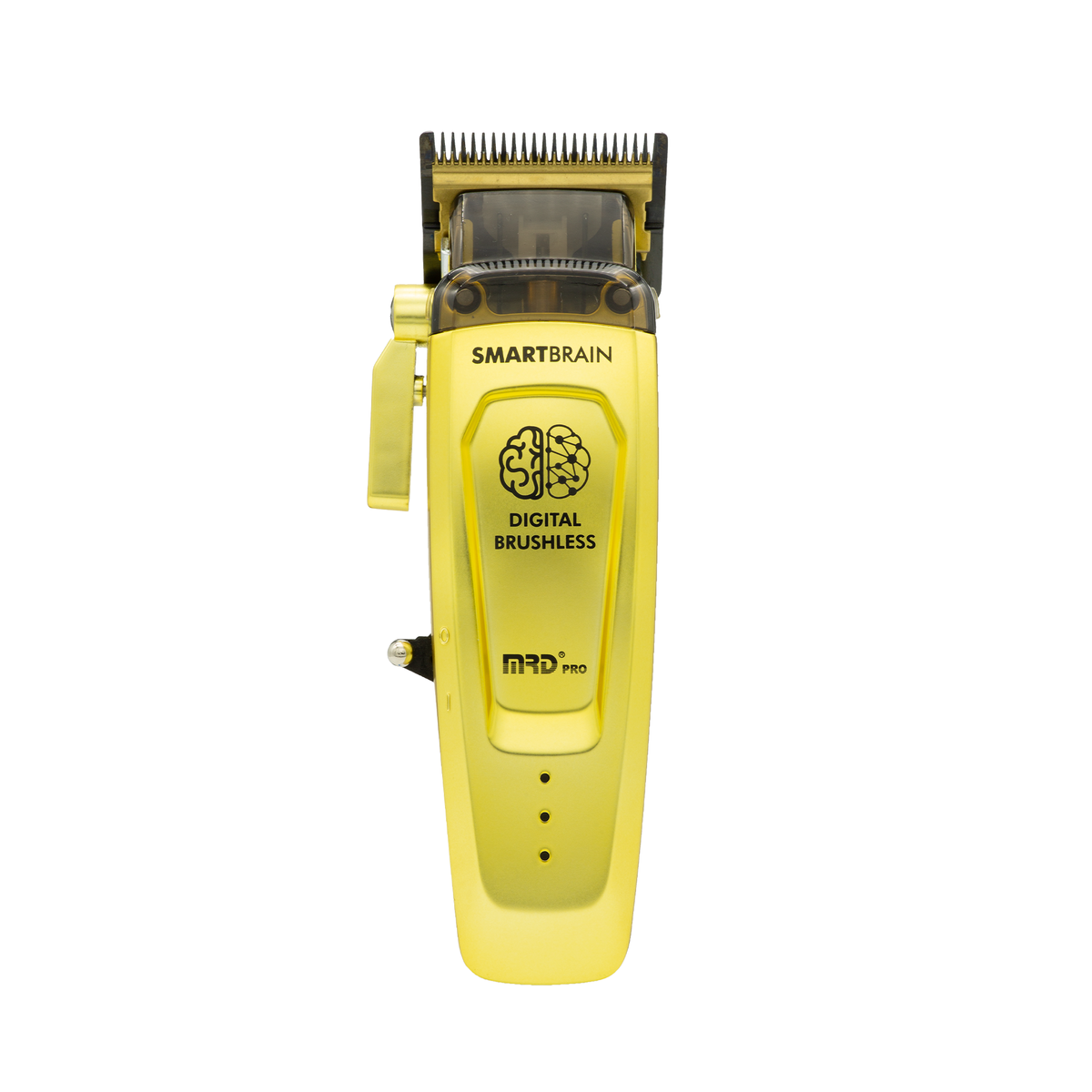 MRDPRO SMART BRAIN HC 90-4-GOLD-Premium Brushless Motor Hair Clipper (7200 RPM) with DLC Blade & Zero Gap Adjustable Taper