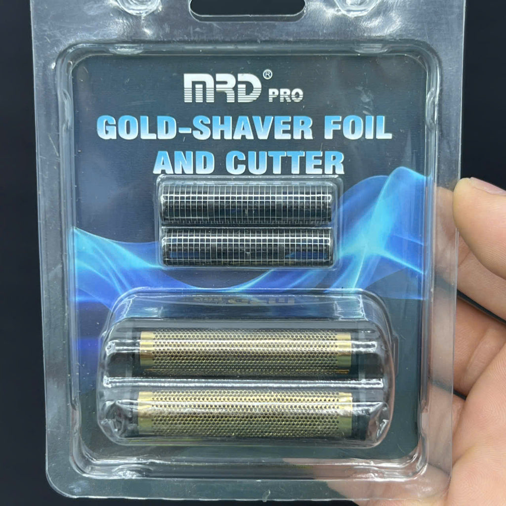 MRDPRO Shaver Blade Set-BLACK– Smooth Close Shave, Sharp Blades, Easy Replacement