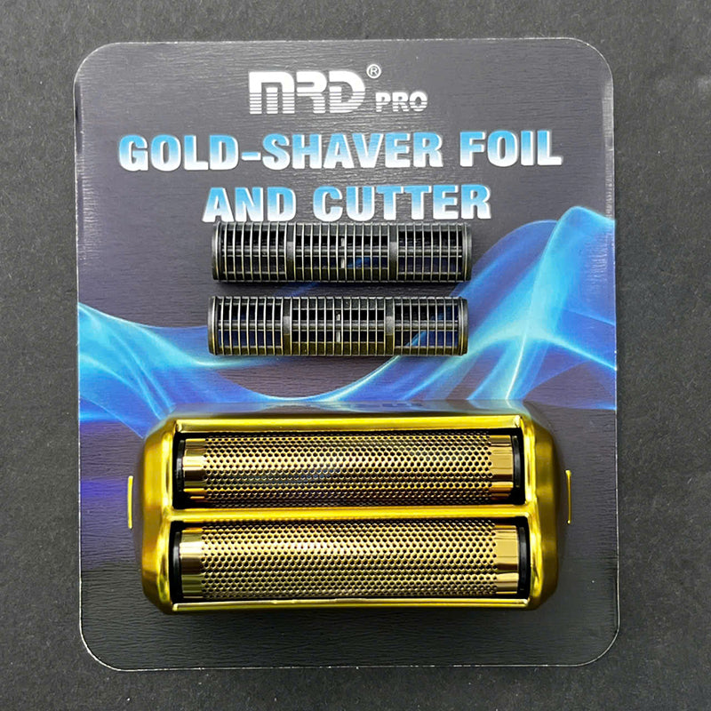 MRDPRO Shaver Blade Set-BLACK– Smooth Close Shave, Sharp Blades, Easy Replacement