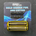MRDPRO Shaver Blade Set-BLACK– Smooth Close Shave, Sharp Blades, Easy Replacement