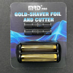 MRDPRO Shaver Blade Set-BLACK– Smooth Close Shave, Sharp Blades, Easy Replacement