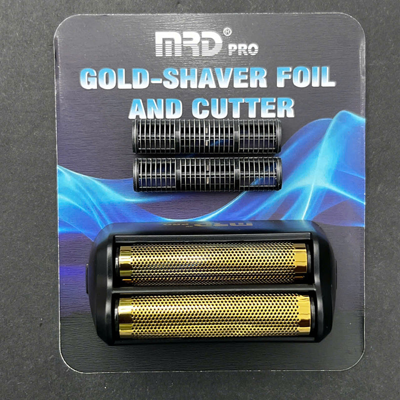 MRDPRO Shaver Blade Set-BLACK– Smooth Close Shave, Sharp Blades, Easy Replacement